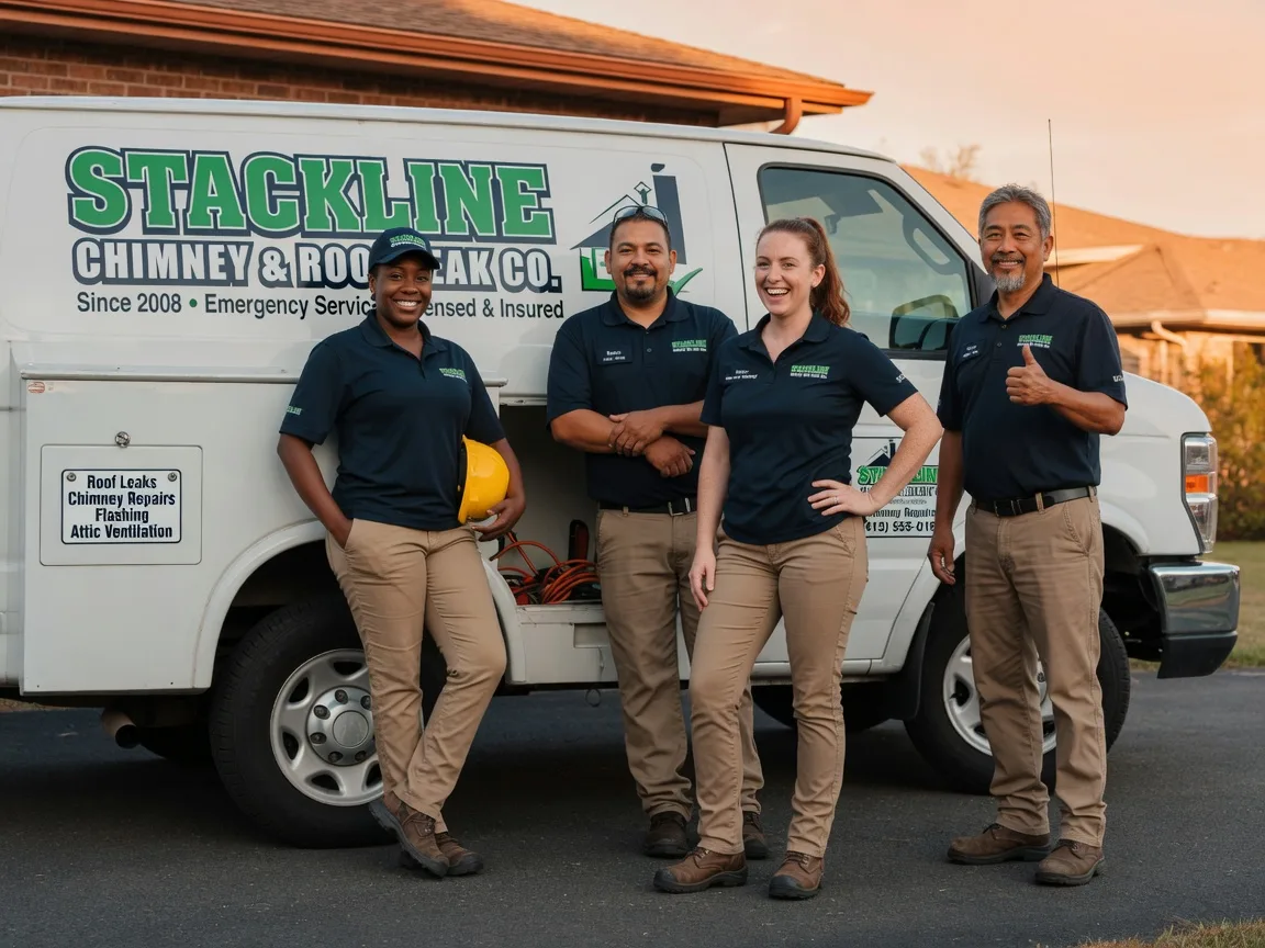 Chimney flashing repair company in Kirkwood, IL